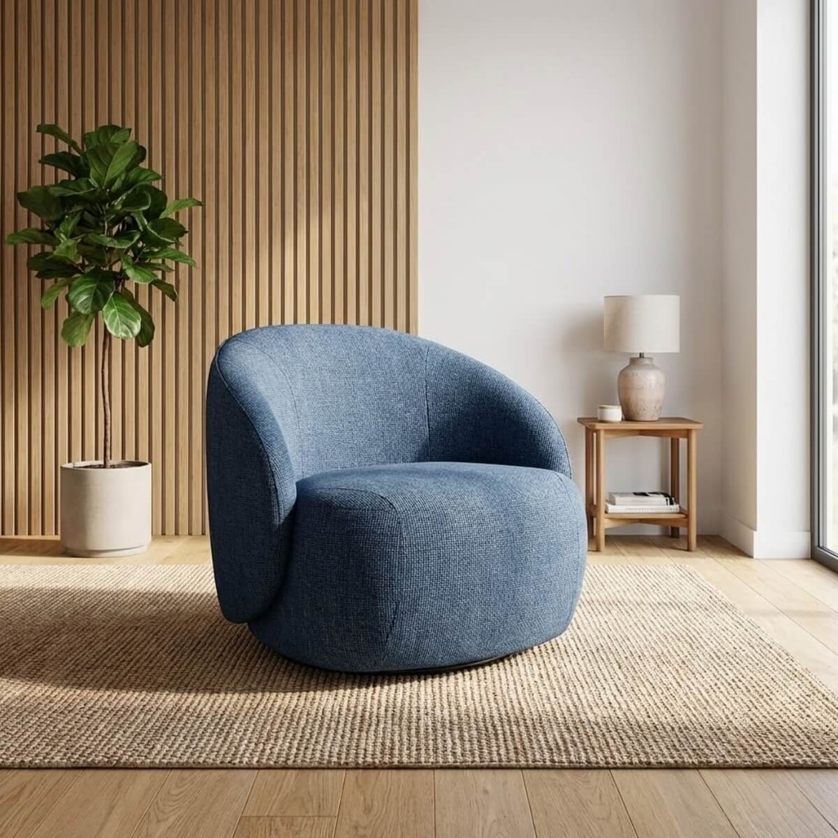 Linho Azul Navy